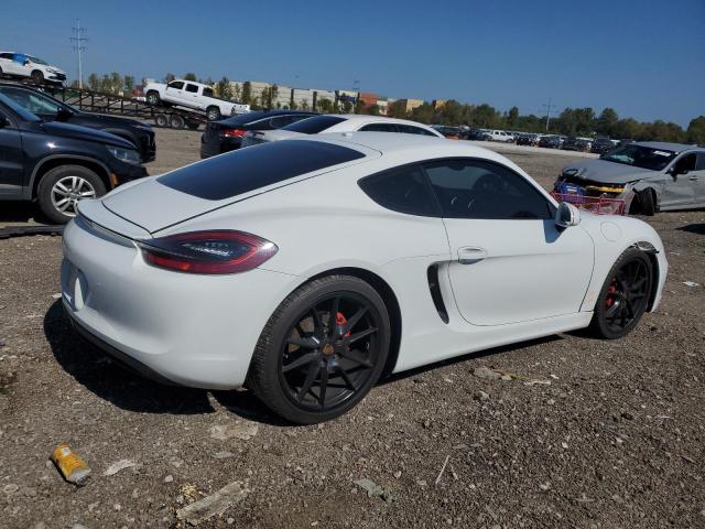 WP0AA2A85FK163791 - 2015 PORSCHE CAYMAN WHITE photo 3