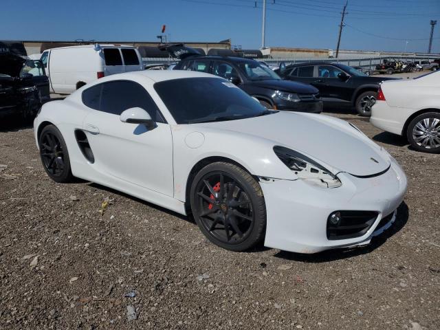 WP0AA2A85FK163791 - 2015 PORSCHE CAYMAN WHITE photo 4