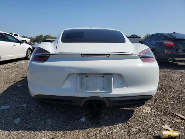 WP0AA2A85FK163791 - 2015 PORSCHE CAYMAN WHITE photo 6