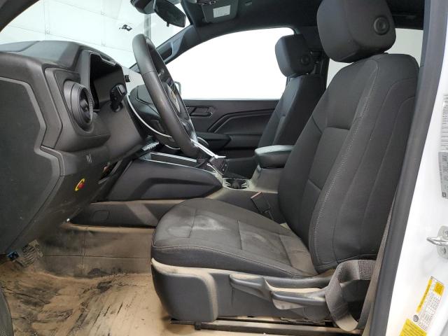 1GCGTBEC2R1255101 - 2024 CHEVROLET COLORADO WHITE photo 7