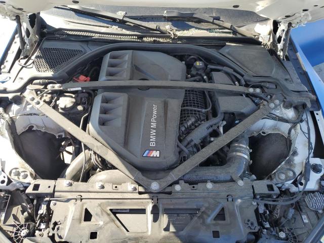 WBS43AY01NFM64608 - 2022 BMW M3 COMPETITION BLUE photo 11