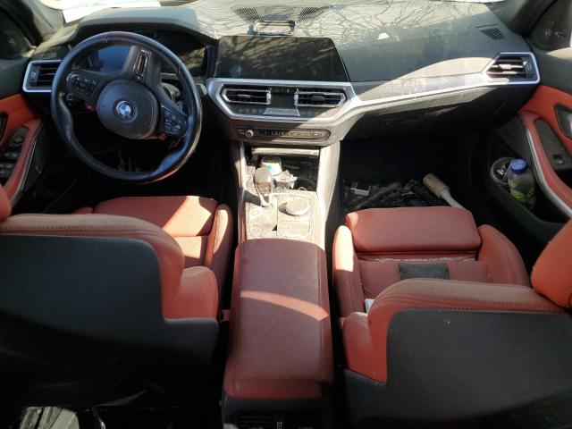 WBS43AY01NFM64608 - 2022 BMW M3 COMPETITION BLUE photo 8