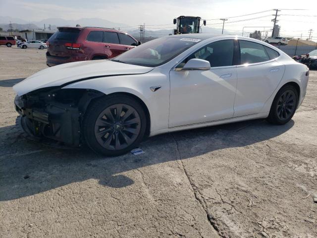 5YJSA1E24LF415396 - 2020 TESLA MODEL S Սպիտակ լուսանկար 1
