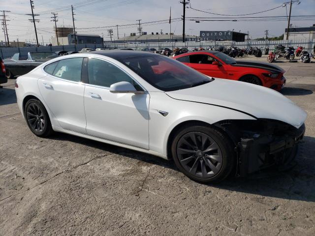 5YJSA1E24LF415396 - 2020 TESLA MODEL S Սպիտակ լուսանկար 4