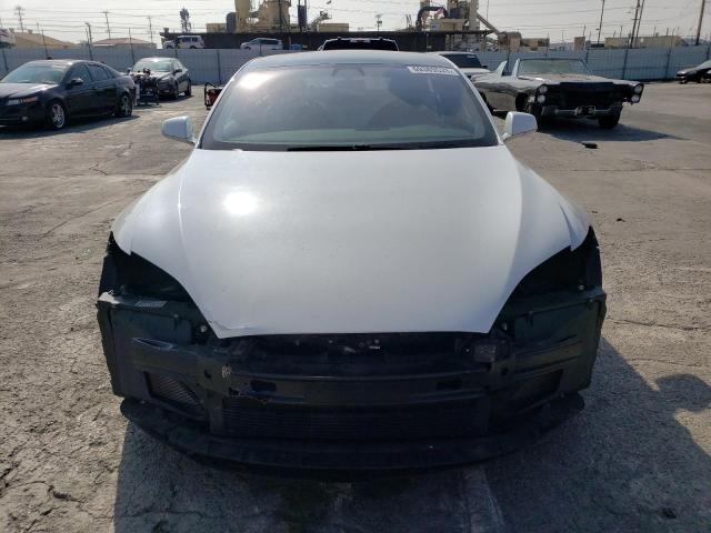 5YJSA1E24LF415396 - 2020 TESLA MODEL S Սպիտակ լուսանկար 5