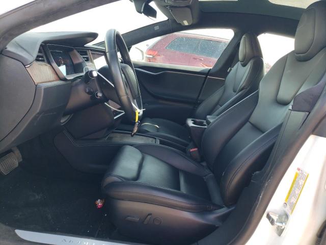 5YJSA1E24LF415396 - 2020 TESLA MODEL S Սպիտակ լուսանկար 7