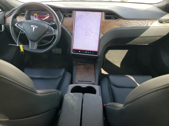 5YJSA1E24LF415396 - 2020 TESLA MODEL S Սպիտակ լուսանկար 8