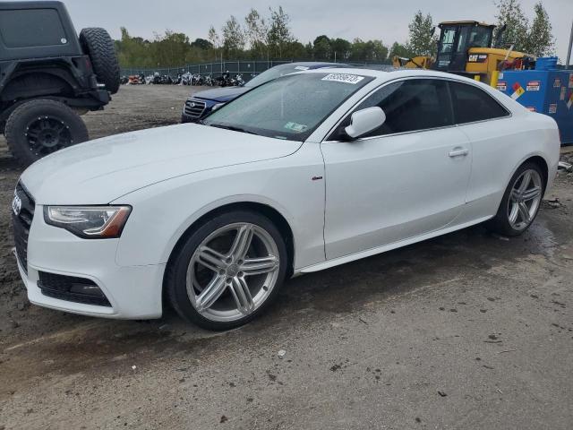 WAUWFAFR7DA062271 - 2013 AUDI A5 PRESTIGE WHITE photo 1