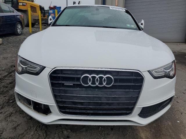 WAUWFAFR7DA062271 - 2013 AUDI A5 PRESTIGE WHITE photo 5