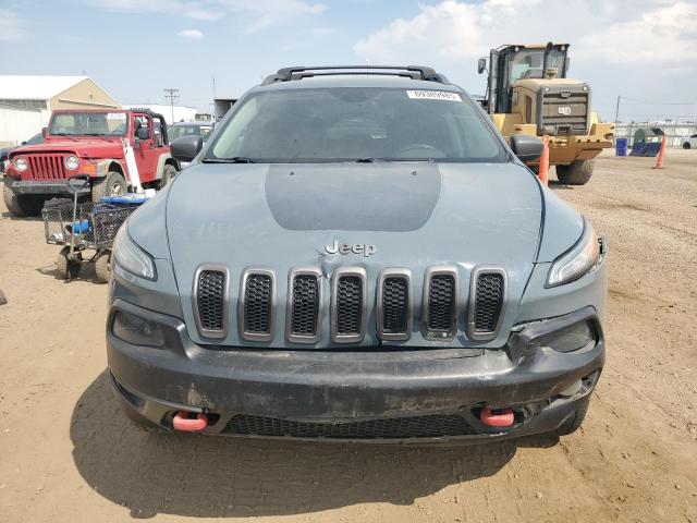 1C4PJMBS6EW276379 - 2014 JEEP CHEROKEE TRAILHAWK GRAY photo 5