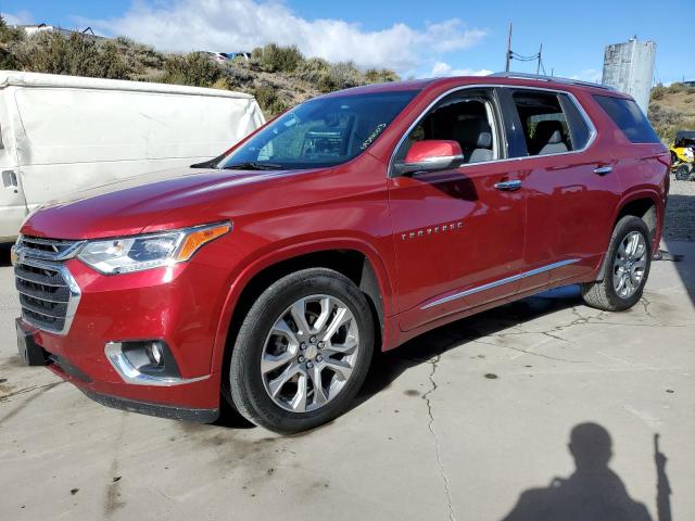 1GNEVKKWXMJ203344 - 2021 CHEVROLET TRAVERSE PREMIER RED photo 1