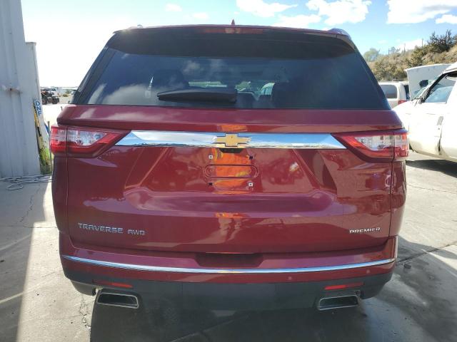 1GNEVKKWXMJ203344 - 2021 CHEVROLET TRAVERSE PREMIER RED photo 6