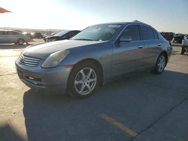 JNKCV51E84M602132 - 2004 INFINITI G35 GRAY photo 1