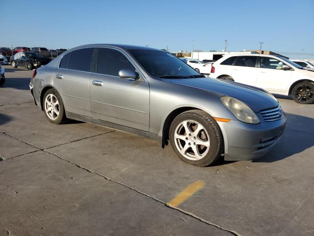 JNKCV51E84M602132 - 2004 INFINITI G35 GRAY photo 4