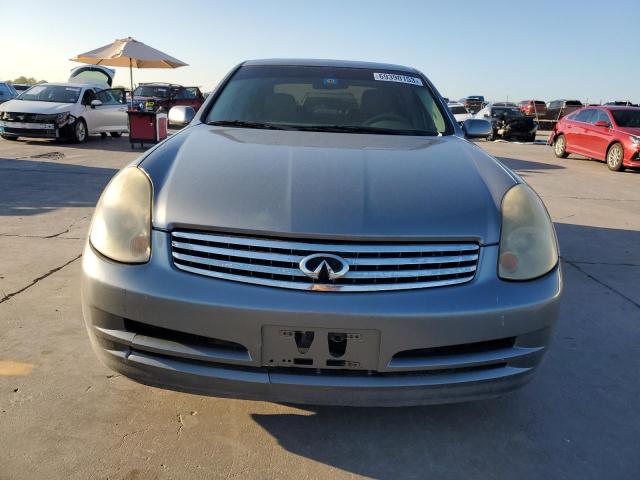 JNKCV51E84M602132 - 2004 INFINITI G35 GRAY photo 5