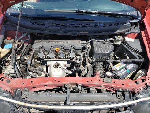 2HGFG12806H535091 - 2006 HONDA CIVIC EX RED photo 11