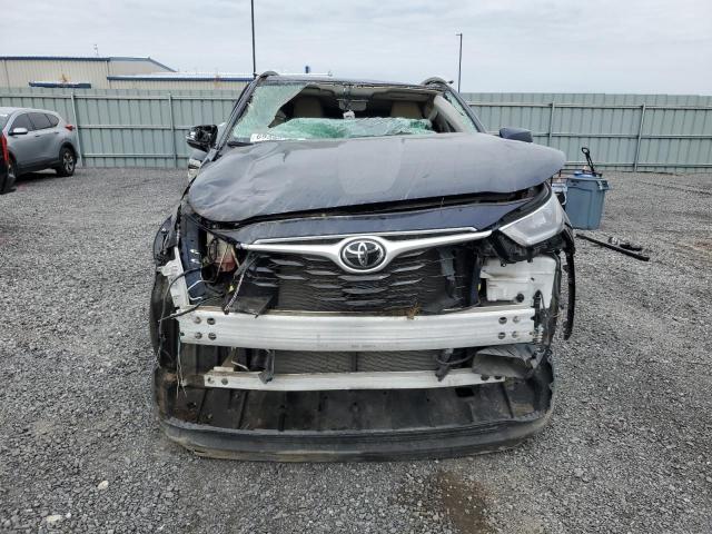 5TDGZRBH5NS567109 - 2022 TOYOTA HIGHLANDER XLE BLUE photo 5