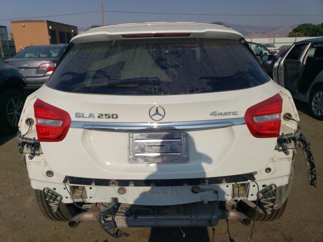 WDCTG4GB6HJ348621 - 2017 MERCEDES-BENZ GLA 250 4MATIC WHITE photo 6