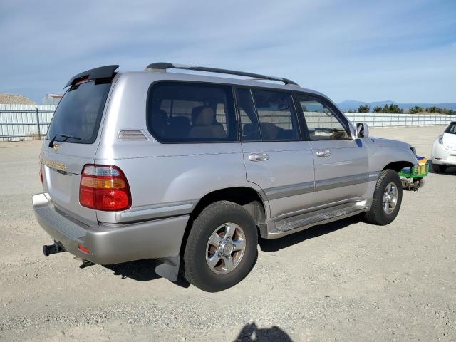 JTEHT05J112005110 - 2001 TOYOTA LAND CRUIS SILVER photo 3