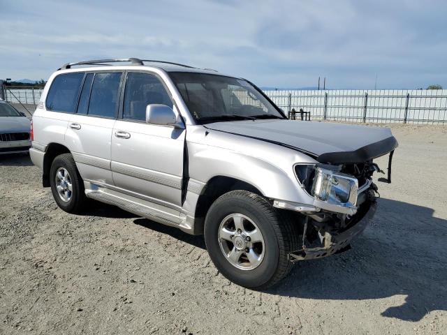 JTEHT05J112005110 - 2001 TOYOTA LAND CRUIS SILVER photo 4