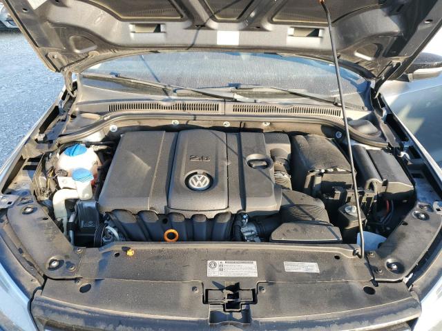 3VWLP7AJ7CM452745 - 2012 VOLKSWAGEN JETTA SEL Grau Foto 11