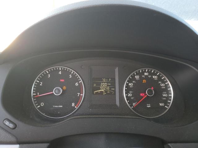 3VWLP7AJ7CM452745 - 2012 VOLKSWAGEN JETTA SEL Grau Foto 9