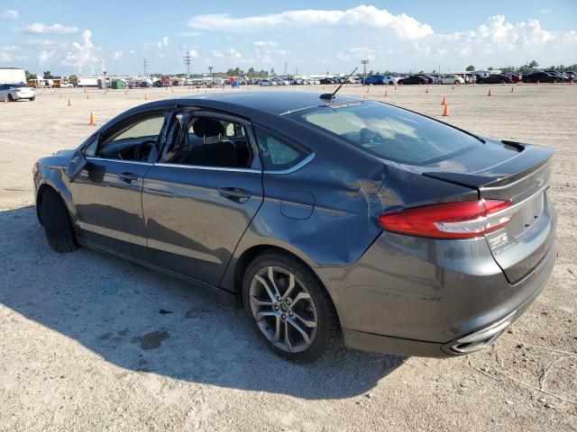 3FA6P0G7XHR332814 - 2017 FORD FUSION S GRAY photo 2