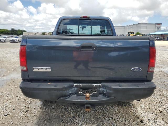 1FTSX21P26EC07237 - 2006 FORD F250 SUPER DUTY BLUE photo 6