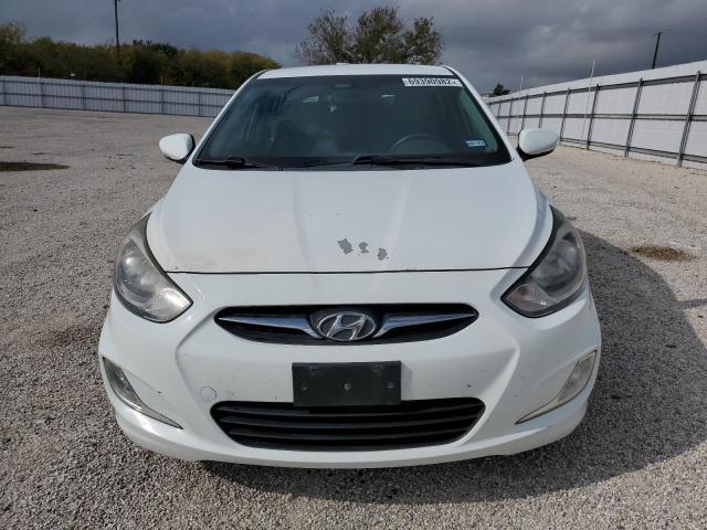 KMHCU5AE1DU091153 - 2013 HYUNDAI ACCENT GLS WHITE photo 5