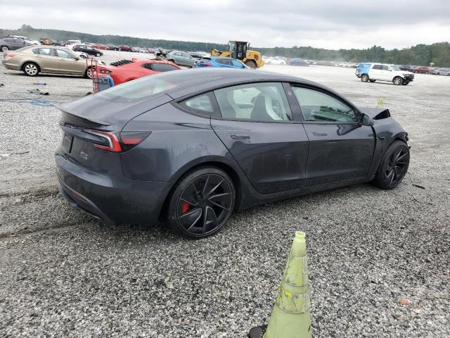 5YJ3E1ET1RF854601 - 2024 TESLA MODEL 3 CHARCOAL photo 3