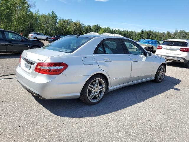 WDDHF8JB4CA584357 - 2012 MERCEDES-BENZ E 350 4MATIC SILVER photo 3