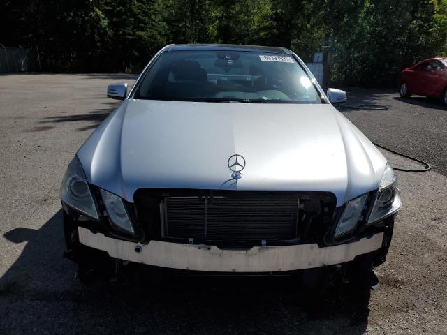 WDDHF8JB4CA584357 - 2012 MERCEDES-BENZ E 350 4MATIC SILVER photo 5