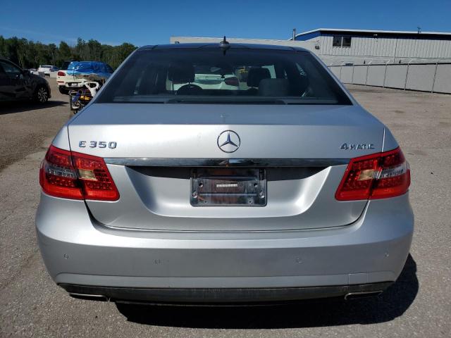 WDDHF8JB4CA584357 - 2012 MERCEDES-BENZ E 350 4MATIC SILVER photo 6