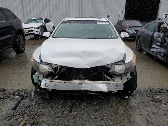 JH4CU2F68CC016070 - 2012 ACURA TSX TECH WHITE photo 5