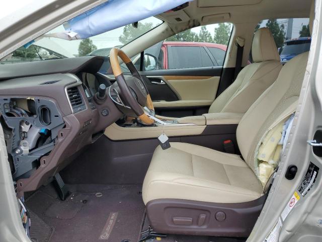 JTJHGKFA3L2009579 - 2020 LEXUS RX 450H L GOLD photo 7