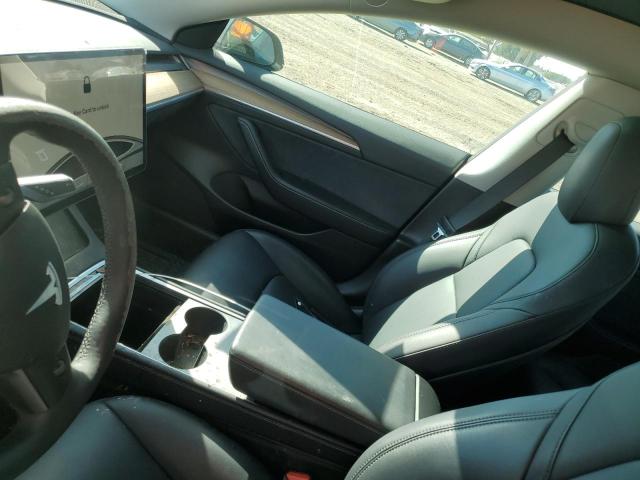 5YJ3E1EA4NF359754 - 2022 TESLA MODEL 3 GRAY photo 9