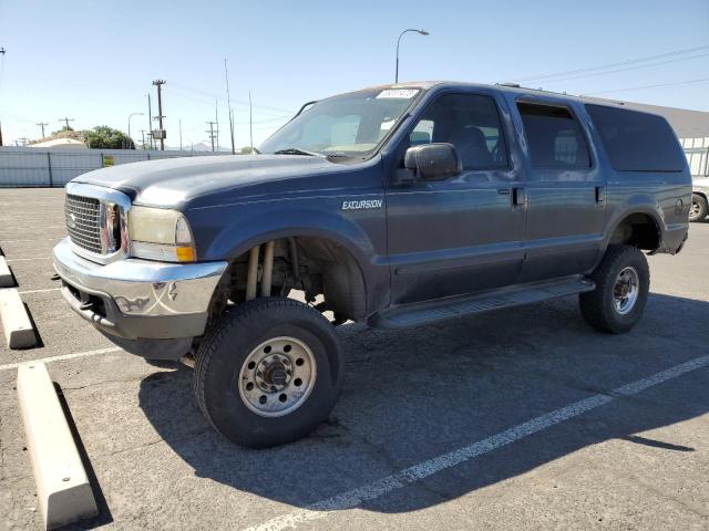 1FMNU41S6YEC33313 - 2000 FORD EXCURSION XLT BLUE photo 1