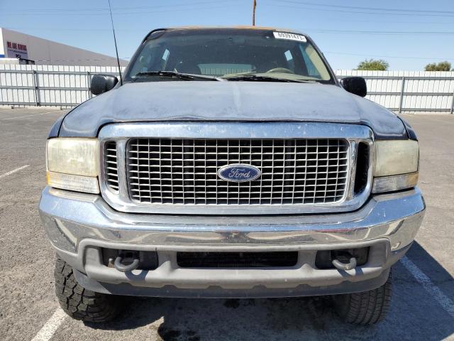 1FMNU41S6YEC33313 - 2000 FORD EXCURSION XLT BLUE photo 5