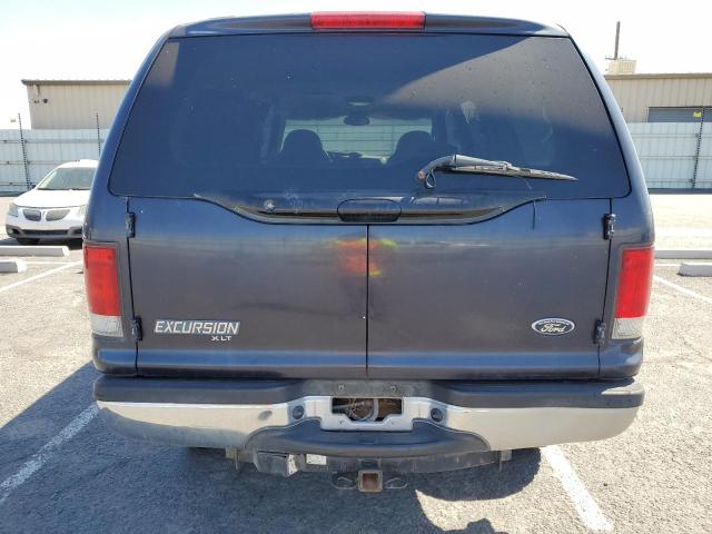 1FMNU41S6YEC33313 - 2000 FORD EXCURSION XLT BLUE photo 6