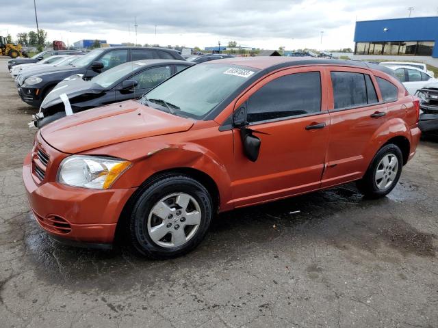 1B3HB28B08D625423 - 2008 DODGE CALIBER ORANGE photo 1