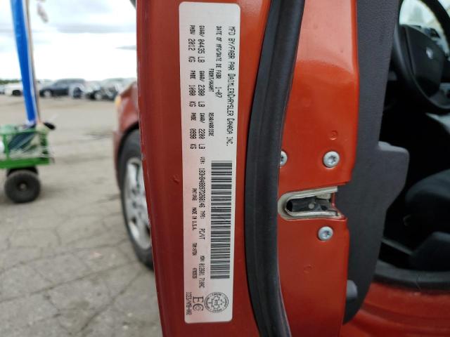 1B3HB28B08D625423 - 2008 DODGE CALIBER ORANGE photo 13