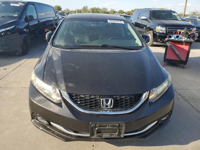 19XFB2F99DE027202 - 2013 HONDA CIVIC EXL BLACK photo 5