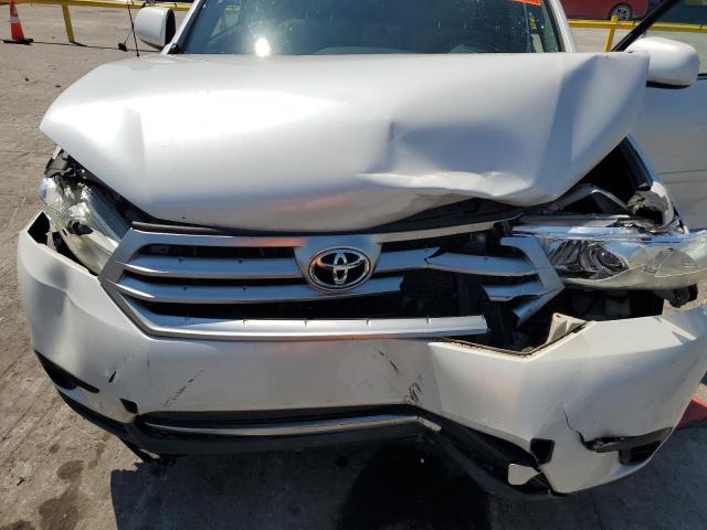 5TDZA3EH7CS019280 - 2012 TOYOTA HIGHLANDER BASE Biały zdjęcie 12