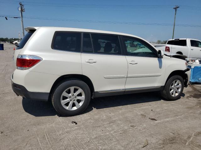 5TDZA3EH7CS019280 - 2012 TOYOTA HIGHLANDER BASE Biały zdjęcie 3