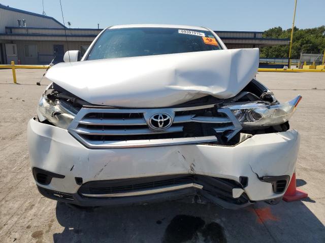 5TDZA3EH7CS019280 - 2012 TOYOTA HIGHLANDER BASE Biały zdjęcie 5
