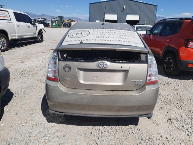 JTDKB20UX73204587 - 2007 TOYOTA PRIUS BEIGE photo 6