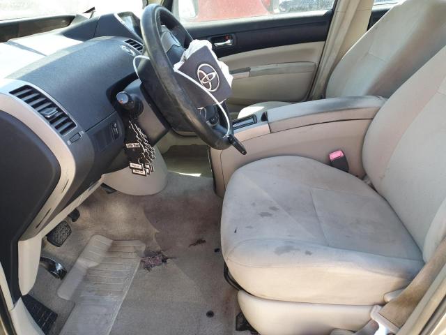 JTDKB20UX73204587 - 2007 TOYOTA PRIUS BEIGE photo 7
