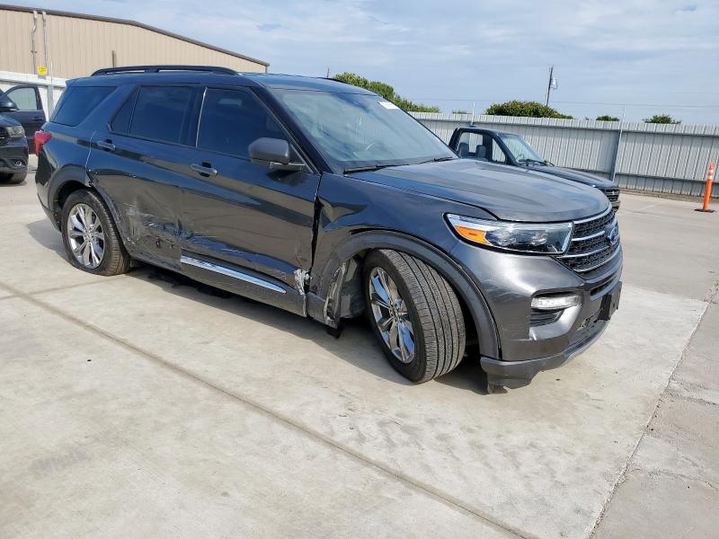 1FMSK7DH3LGC09042 - 2020 FORD EXPLORER XLT Серый фото 4