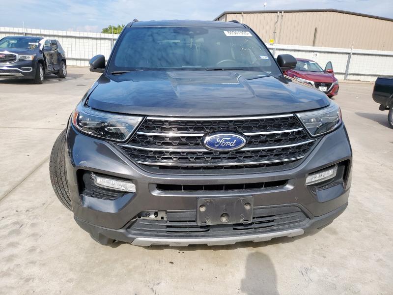 1FMSK7DH3LGC09042 - 2020 FORD EXPLORER XLT Серый фото 5