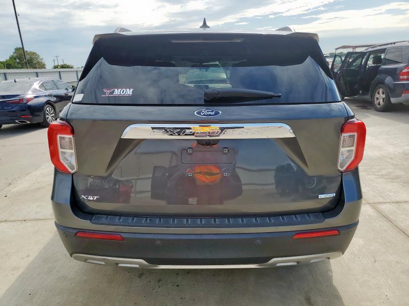 1FMSK7DH3LGC09042 - 2020 FORD EXPLORER XLT Серый фото 6